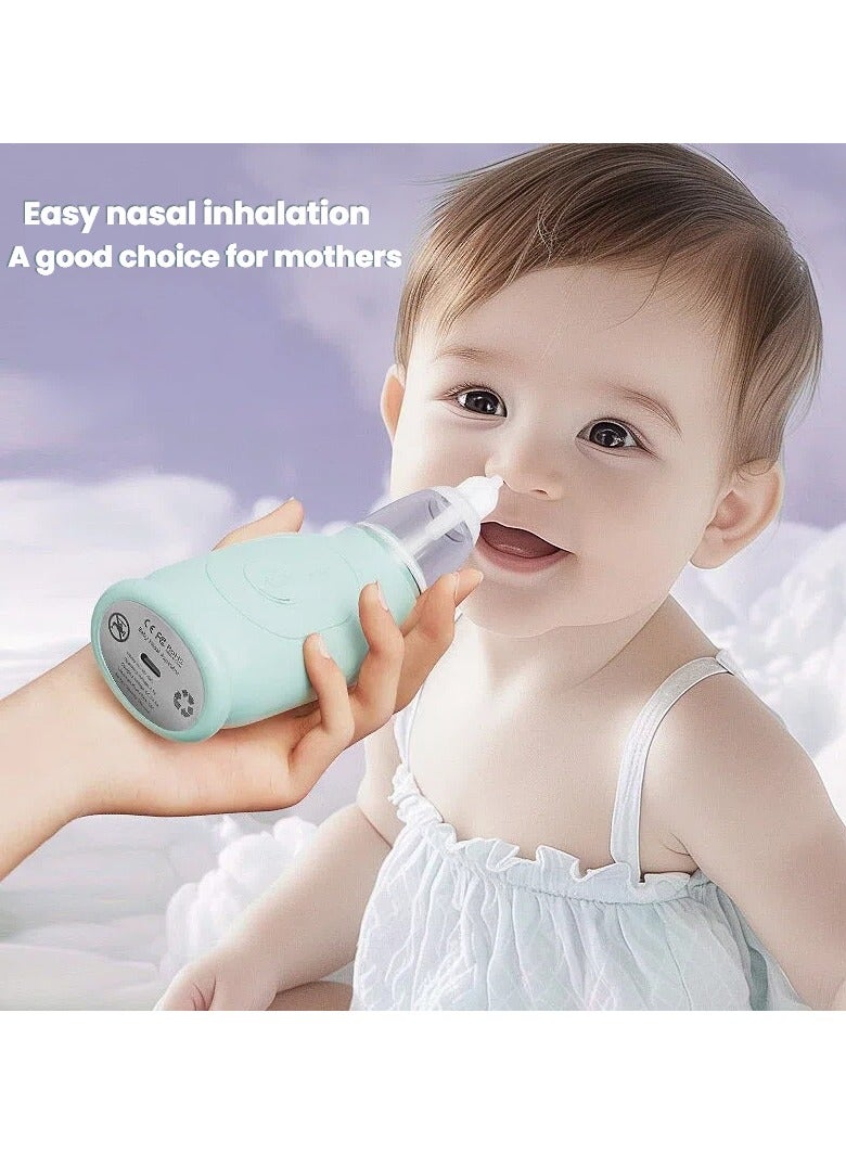 Low Noise Electric Baby Nasal Suction Device 3 Speed Control USB Charging Newborn Congestion Reliever - Image 2