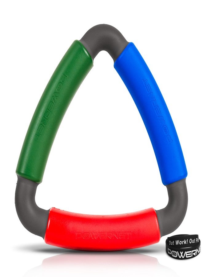 PowerNet Tri-Action Catch, Multi-Color Foam Speed and Agility Training Equipment for Football, Baseball & Softball, Triangle Hand Eye Coordination Training Aid to Improve Reaction Time & Reflexes - Image 1