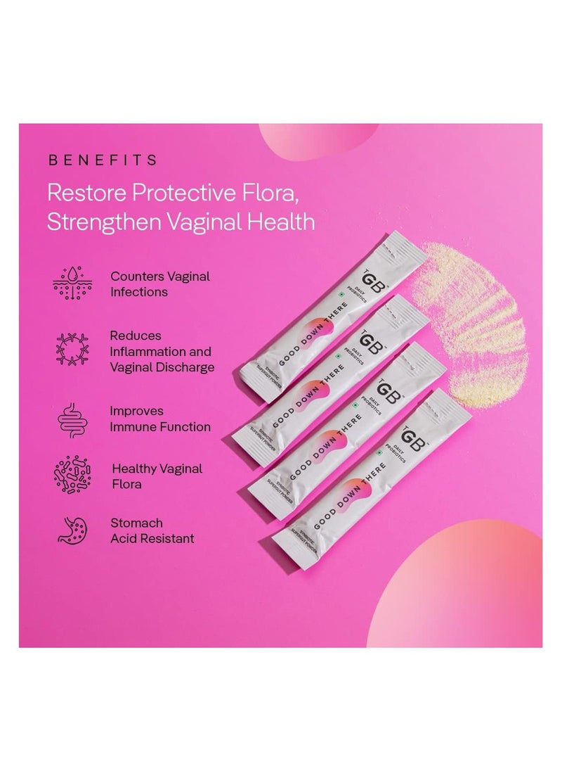 The Good Bug - Good Down There SuperGut Powder for Women Pre And Probiotic Supplement that Helps Reduce UTIs 2.5 Billion CFU of Clinically Proven Strains - 15 Days Pack - Image 1