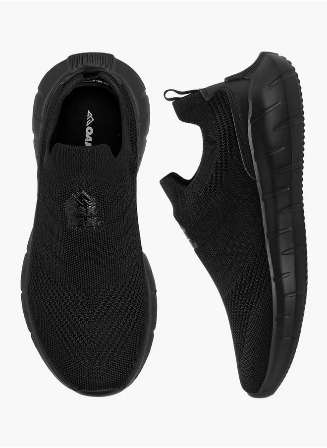 Oaklan by Shoexpress Women's Logo Print Slip-On Sports Shoes