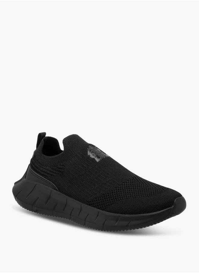 Oaklan by Shoexpress Women's Logo Print Slip-On Sports Shoes