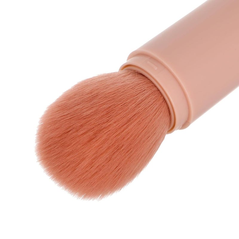 4-in-1 Makeup Brush Set for Women Mini Portable Eye Shadow and Powder Brushes with Cap Multifunctional for Highlighting and Blush - Image 3