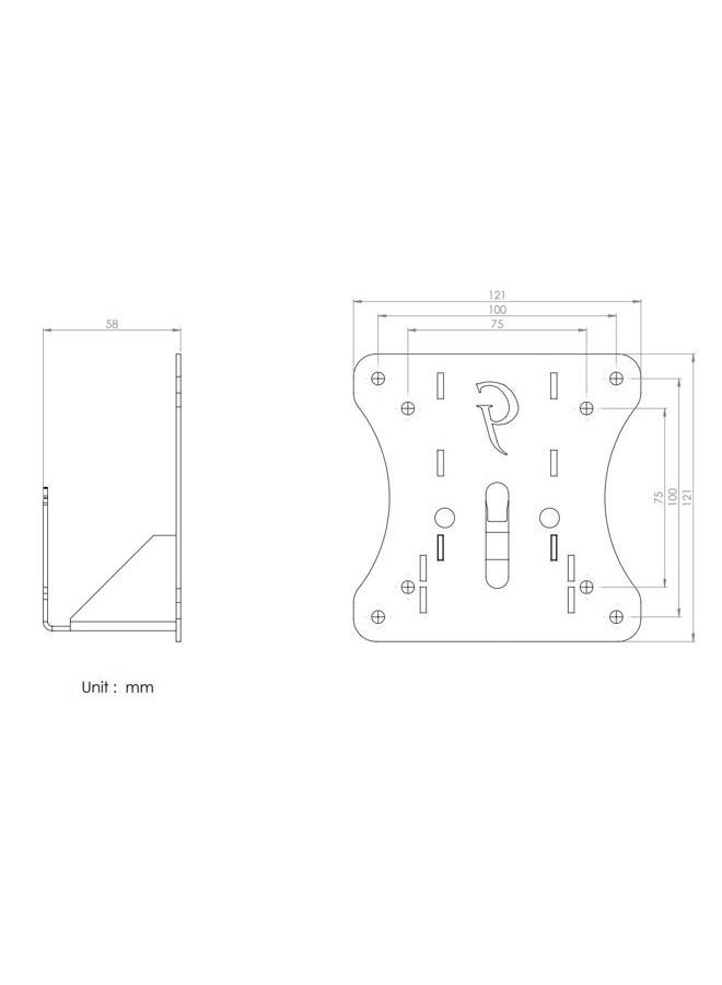 Gladiator Joe Monitor Arm/Mount VESA Bracket Adapter Compatible with Dell S2317HJ S2316M S2216M S2216H S2316H SE2216H SE2216HV SE2416H SE2417HG SE2417HGR SE2416HX SE2716H S2717Q SE2416HSC1 S2717Q S2416H S2817Q - Image 4