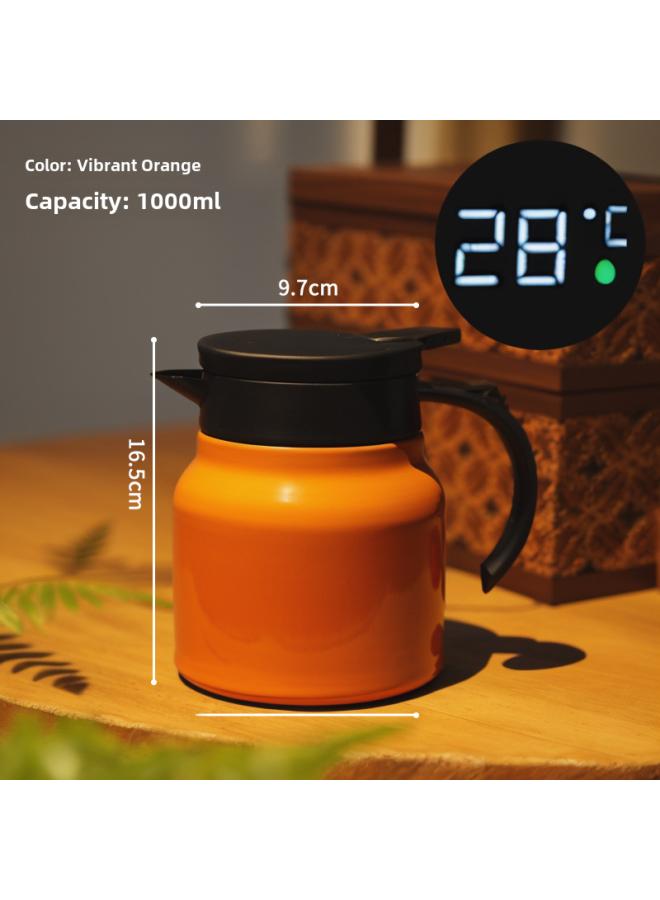 3 6 Stainless Steel Stew Teapot Household Tea Special Display Temperature Small Capacity Tea Water Separation Office Heat Pot 