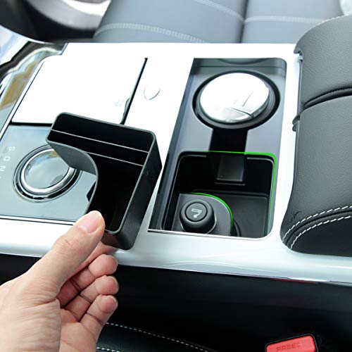 METYOUCAR Plastic Central Console Storage Box Cup Holder Accessory for Land Rover Range Rover Velar 2017 2018 2019 2020 2021 - Image 2