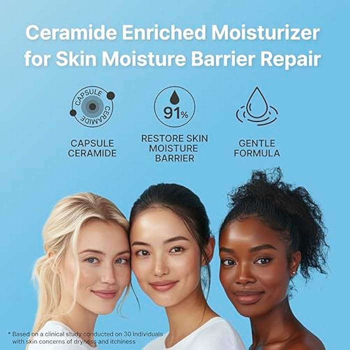 Illiyoon Ceramide Ato Concentrate Cream | Moisturizer for Dry & Sensitive Skin, 100hr Lasting Hydration, For Face & Body, Gentle for Infants, Moisture Barrier Repair, Vegan Certified, 6.76 fl.oz. - Image 4