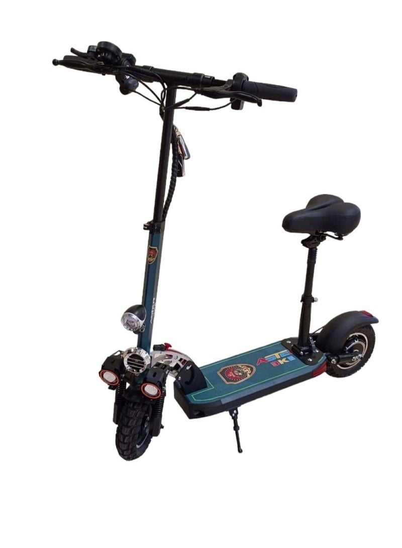 Aster E10 High Powered Electric Bike for Efficient Commuting Blue - Image 1