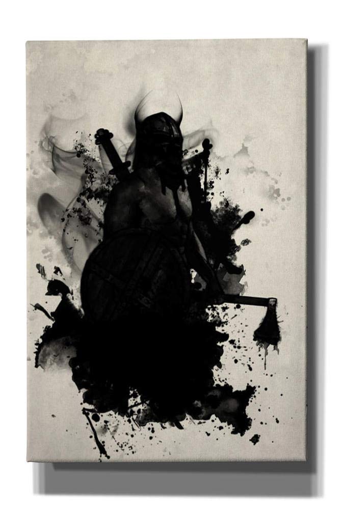 VIKING BY NICKLAS GUSTAFSSON CANVAS WALL ART 12X18