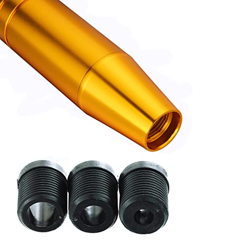 Abfer 5" Heavy Weighted Shifter Knob, Aluminum Alloy Car Gear Lever Stick Shift Handle Fit Most Automatic Manual Vehicle (Gold) - Image 5