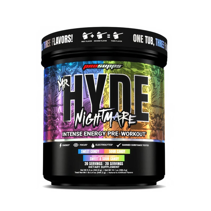 Prosupps Mr. Hyde Nightmare Intense Energy Pre-Workout - Sweet & Sour Candy