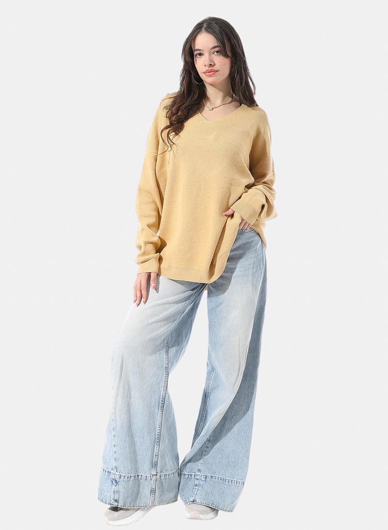Andora Dropped Shoulders Relaxed Fit Pullover - Image 5