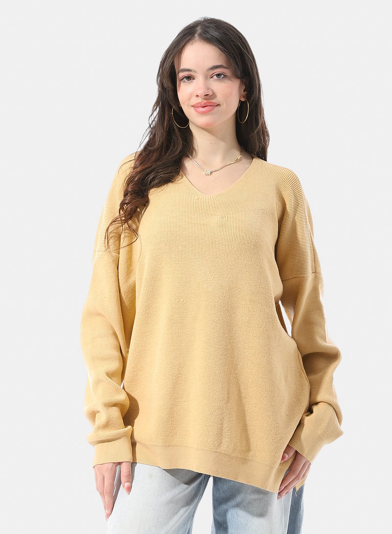Andora Dropped Shoulders Relaxed Fit Pullover - Image 1