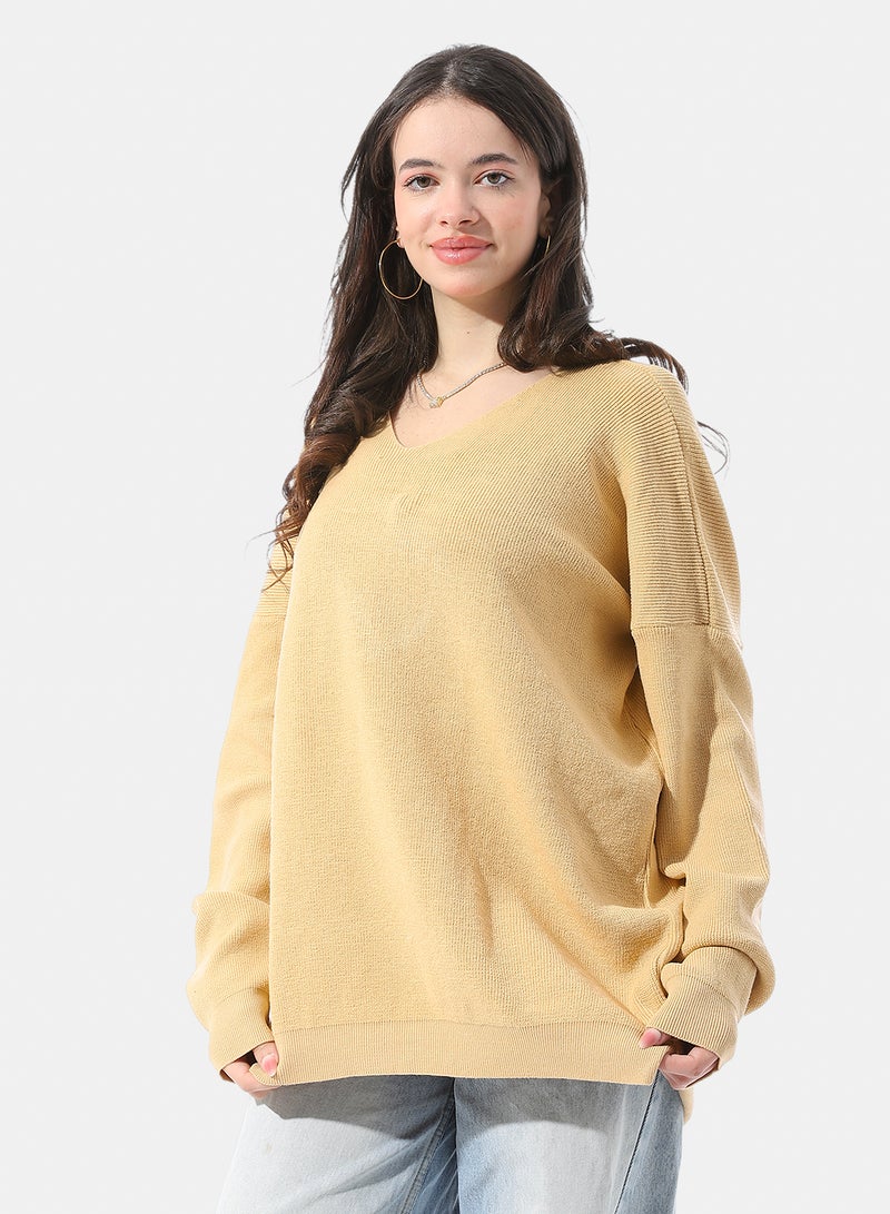 Andora Dropped Shoulders Relaxed Fit Pullover - Image 2