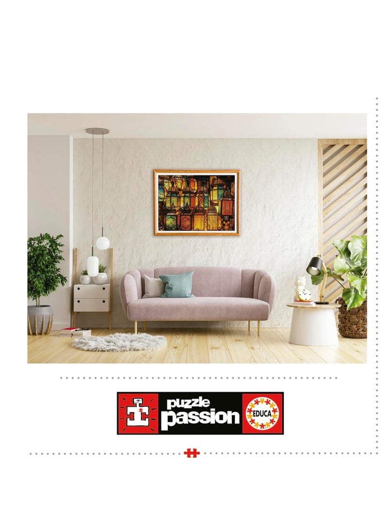 Educa Lantern Collage Puzzle 1000 Pieces - Image 3