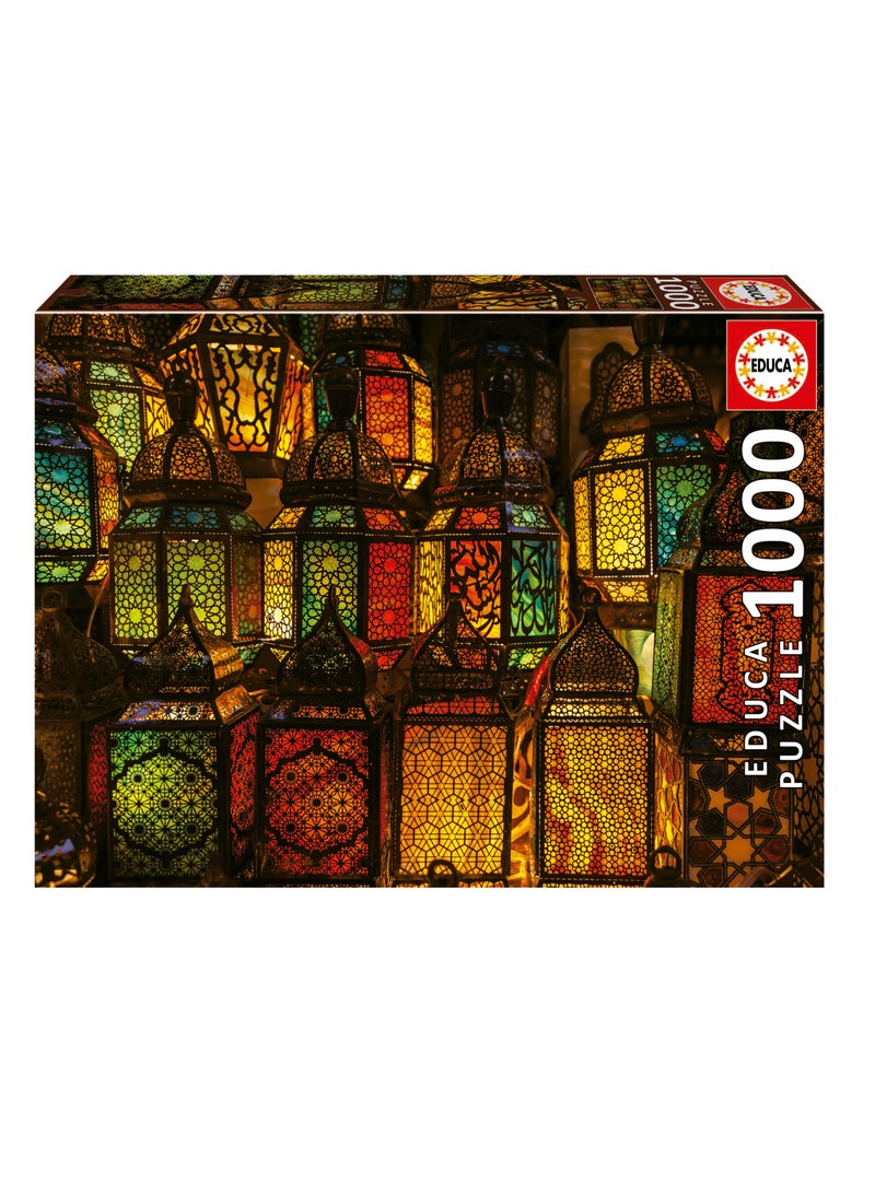 Educa Lantern Collage Puzzle 1000 Pieces - Image 1
