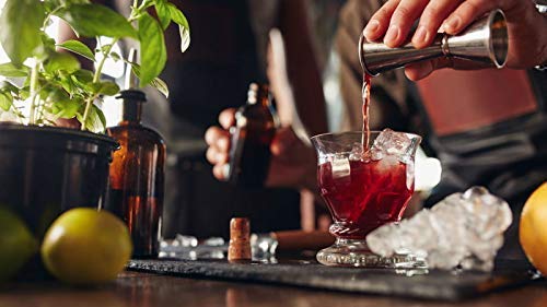 NJ Japanese Style Double Side Cocktail Jigger, Drink Jigger Bar Tool: 20-40 and 30-60 ml : 2 Pcs Set - Image 4