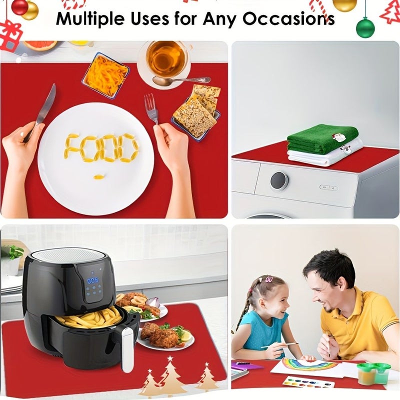 قطعة واحدة من الورق الأحمر 300 مم × 300 مم × 1 مم، سطح أملس، مرن، مقاوم للحرارة، حشية DIY، حماية المطبات الأرضية، فاصل، عزل كهربائي، تقليل الضوضاء، تسوية، بطانة حرفية. - Image 5