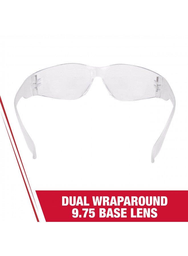 RADIANS نظارات أمان راديانز الشفافة، مقاومة للخدش، محيطية، مقاس واحد - Image 3