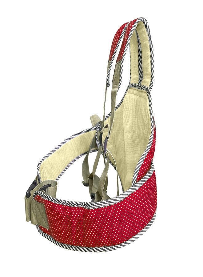 MADAFIYA - Two Wheeler Child Seat Belt - Baby Safety Belt - (Maroon) - Image 3