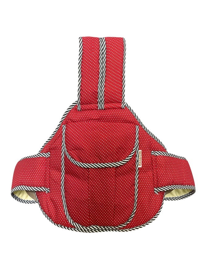 MADAFIYA - Two Wheeler Child Seat Belt - Baby Safety Belt - (Maroon) - Image 2