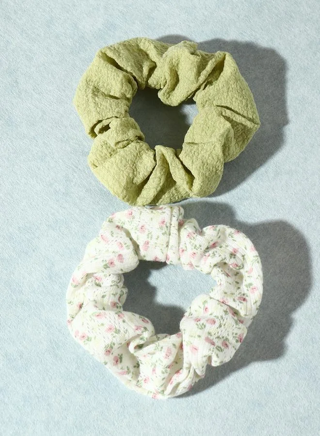 Take Two Take Two Set of 2 - Printed Hair Ties