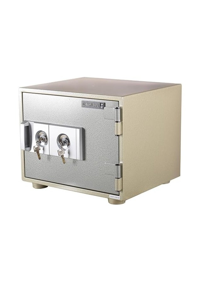 BUMIL SAFE SD102K2 Bumil Safe Anti-Burglar Fireproof Safe Box with a Removable Tray and Dual Key Locks  (33.3 X43.3 X40CM 37Kgs) - Made in Korea  - Image 2