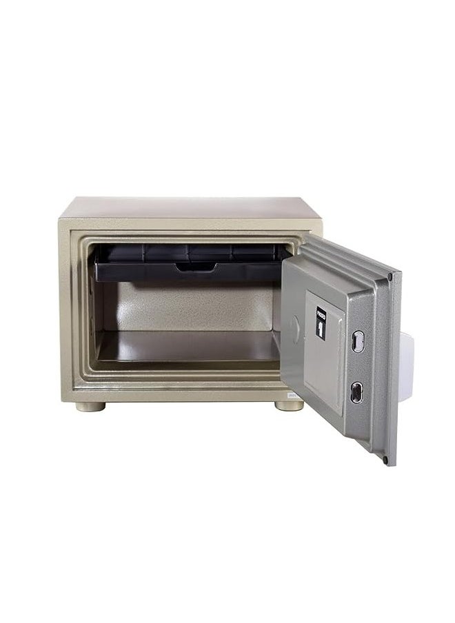 BUMIL SAFE SD102K2 Bumil Safe Anti-Burglar Fireproof Safe Box with a Removable Tray and Dual Key Locks  (33.3 X43.3 X40CM 37Kgs) - Made in Korea  - Image 3