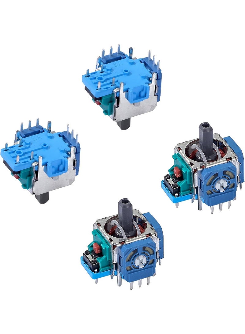استبدال عصا جويستيك 4pcs لـ DualSense PS5 وحدة التحكم ، عجلة الاستشعار التناظرية 3D عصا الإبهام استبدال وحدة جويستيك روكر لـ Playstation 5 وحدة التحكم - Image 4