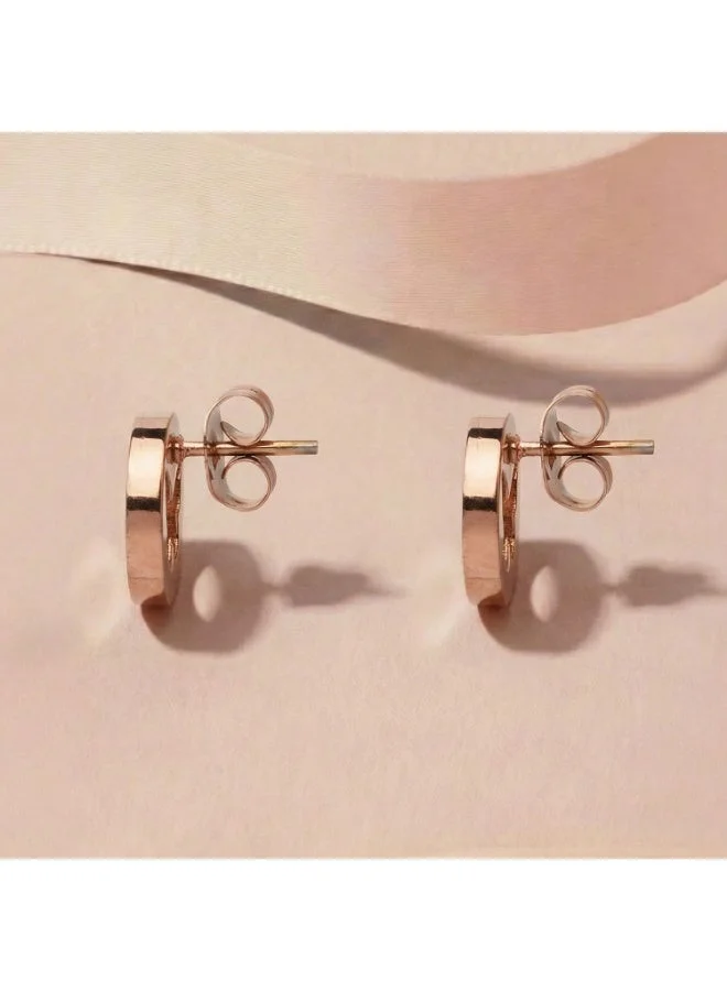 Palmonas  PALMONAS Halo Butterfly orbit Stud Earrings for Women | 18K Gold Plated, Waterproof & Anti-Tarnish for Women | Best Price UAE
