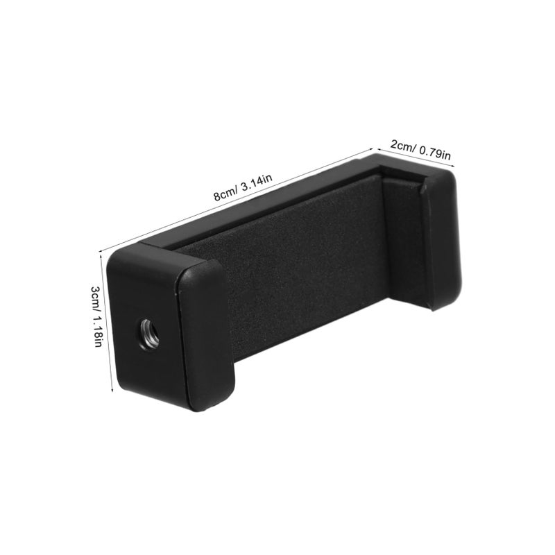 Universal Phone Tripod Mount Holder For Live Streaming Vlogging Photography Black - Image 3