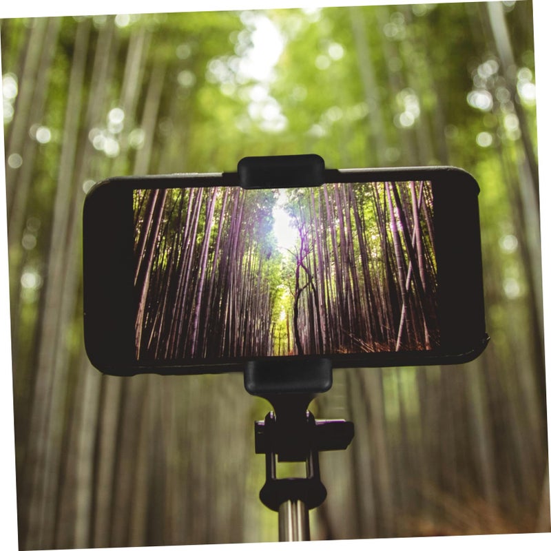 Universal Phone Tripod Mount Holder For Live Streaming Vlogging Photography Black - Image 5