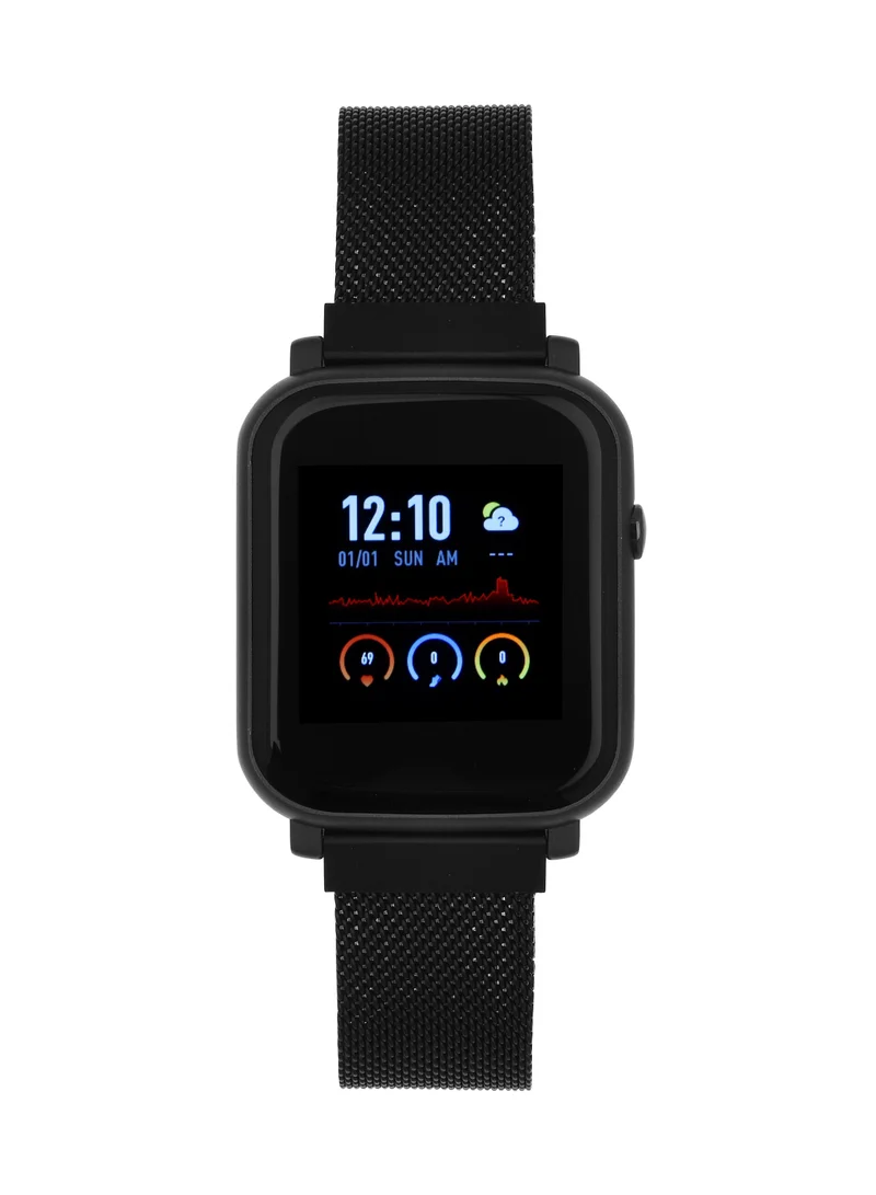 French Connection French Connection F1 Touch Screen Unisex Smartwatch With Heart Rate & Blood Pressure Monitoring-Up To 14 Days Active Battery Life F1-A - 42 mm
