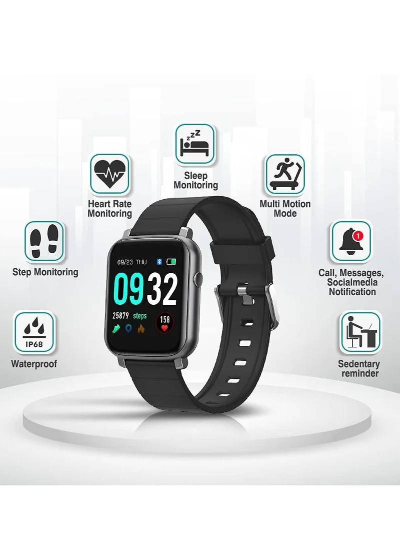 French Connection French Connection F1 Touch Screen Unisex Smartwatch With Heart Rate & Blood Pressure Monitoring-Up To 14 Days Active Battery Life F1-A - 42 mm
