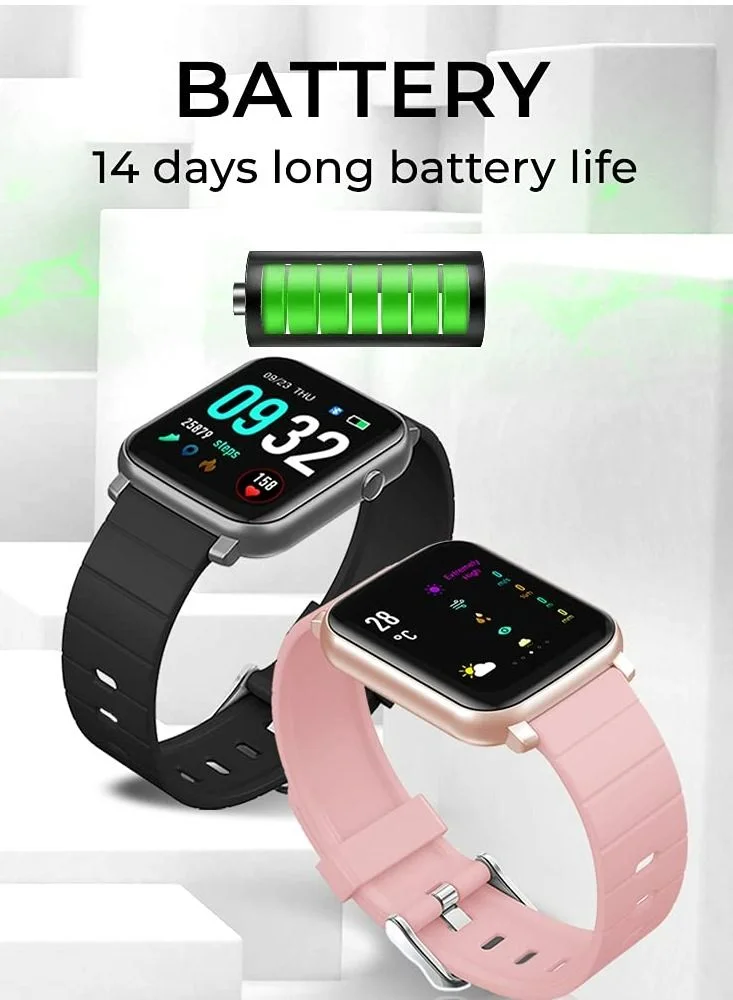 French Connection French Connection F1 Touch Screen Unisex Smartwatch With Heart Rate & Blood Pressure Monitoring-Up To 14 Days Active Battery Life F1-A - 42 mm