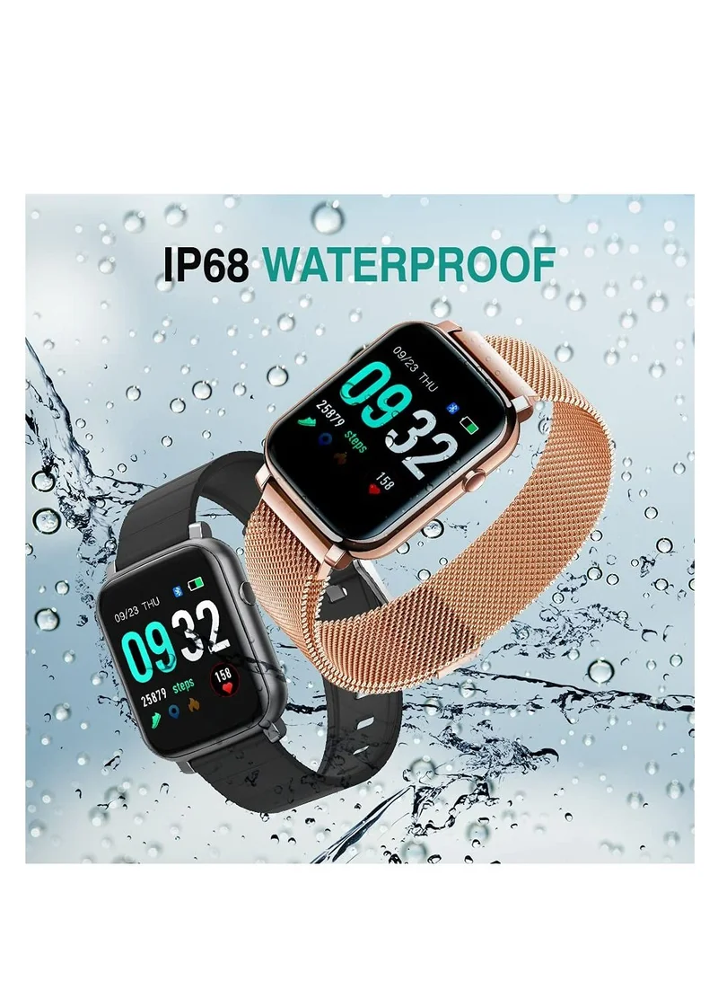 French Connection French Connection F1 Touch Screen Unisex Smartwatch With Heart Rate & Blood Pressure Monitoring-Up To 14 Days Active Battery Life F1-A - 42 mm