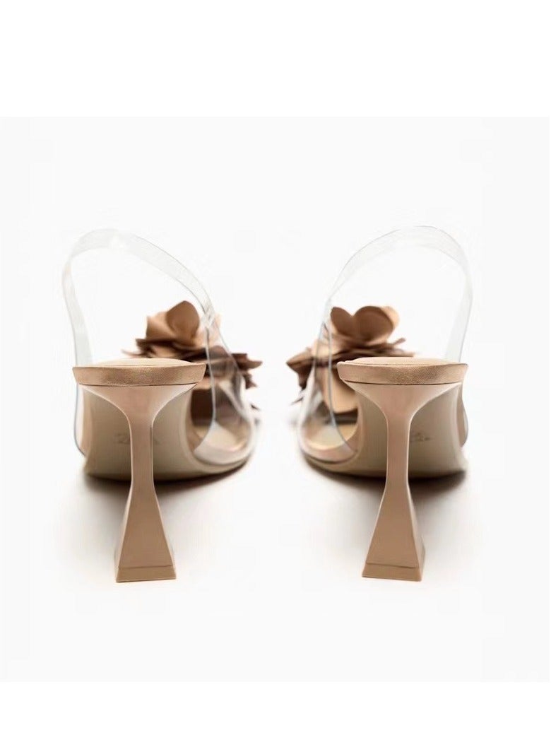 KUYING Summer Minimalist Slim Heel Sandals  - Image 4