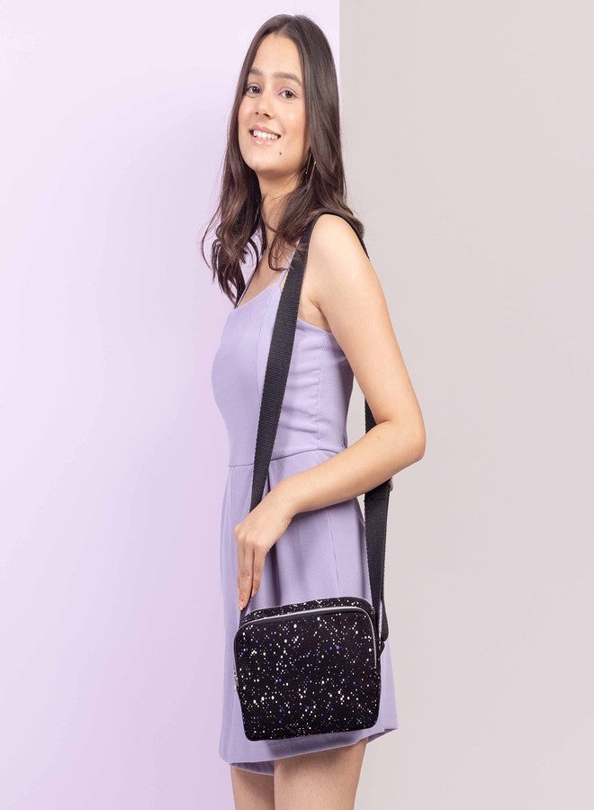 EcoRight Eco Right Crossbody Box Stylish Latest Sling Bags Side Purse for Women (Black) - Image 2