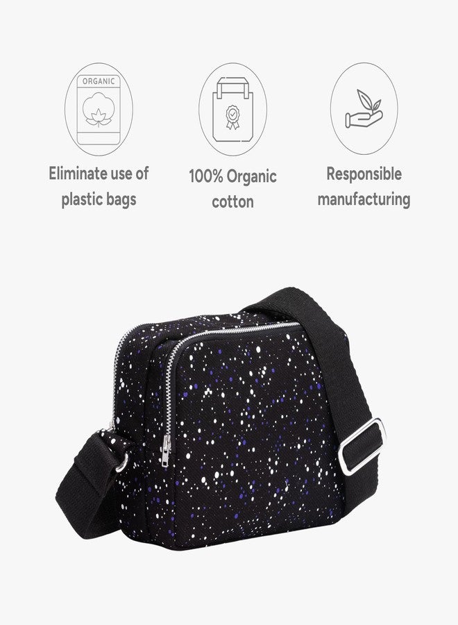 EcoRight Eco Right Crossbody Box Stylish Latest Sling Bags Side Purse for Women (Black) - Image 4