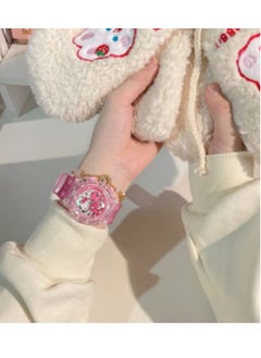 Hello Kitty Children's colored luminous cartoon watch  - Image 3