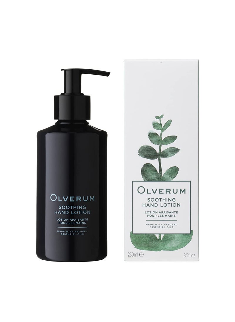 OLVERUM - OLVERUM  Natural Soothing Hand Lotion  Clean Vegan Skin Care 85 fl oz  250 ml - Image 1
