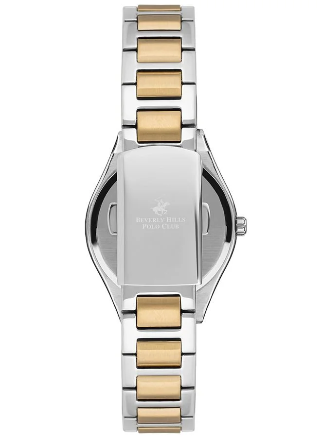 بيفرلي هيلز بولو كلوب BEVERLY HILLS POLO CLUB Women's Analog White Mop Dial Watch - BP3229X.220