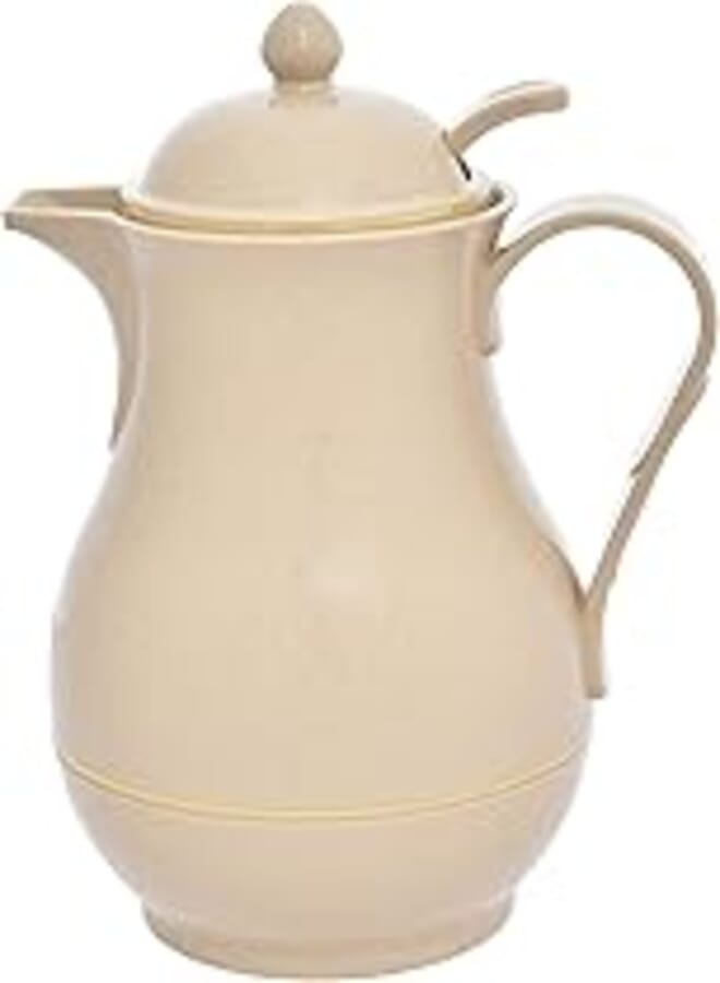 Rose RS-606-06-P/F Push Button Thermos, Cappuccino