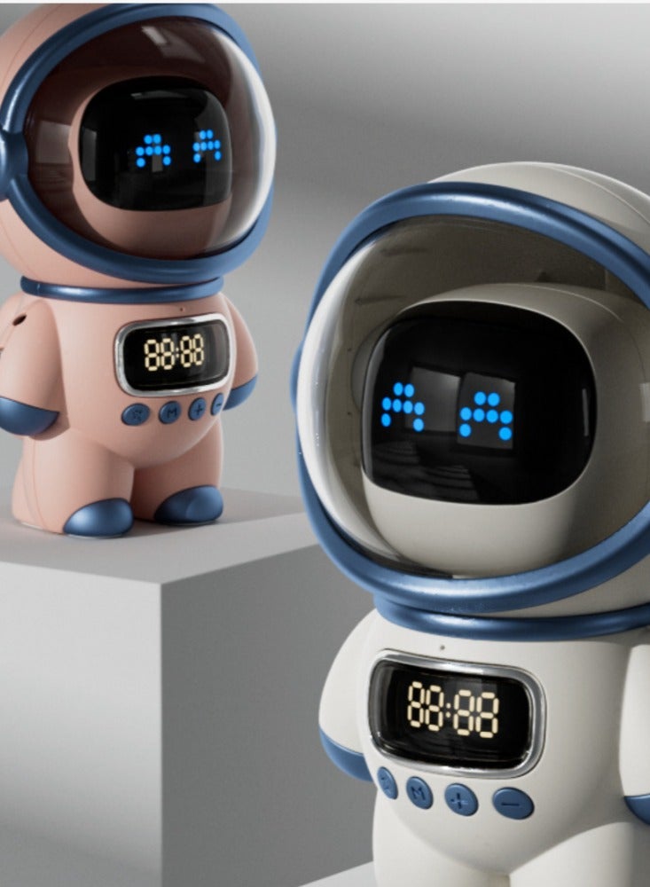 Astronaut Multifunctional Intelligent Alarm Clock, Bluetooth Speaker, AI Voice Conversation Upgrade Chip, Ultra Long Battery Life, Ambient Night Light - Image 5