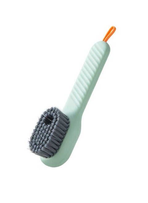 Multifunctional shoe brush, push-type drainage, soft-bristled laundry cleaning brush, no damage to shoes