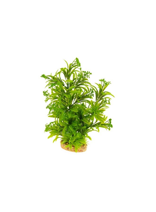 CNZ Aquarium Decor Fish Tank Decoration Ornament Artificial Plastic Plant Green, 11.8-inch - Image 2