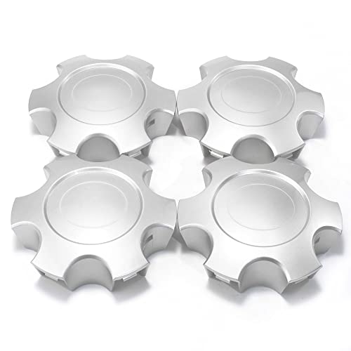 55in Tundra Wheel Center Caps 139mm Silver Rim Cover Wheel DecorativeHub Caps for 20032007 SequoiaTundra Set of 4