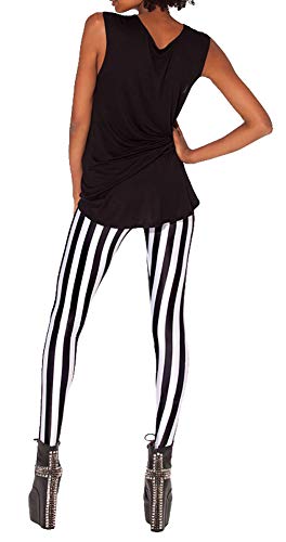 QZUnique Leggings for Women, Halloween Full-Length Printed Legging Footless Elastic Yoga Pants, Regular and Plus Size - Image 4