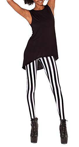 QZUnique Leggings for Women, Halloween Full-Length Printed Legging Footless Elastic Yoga Pants, Regular and Plus Size - Image 2