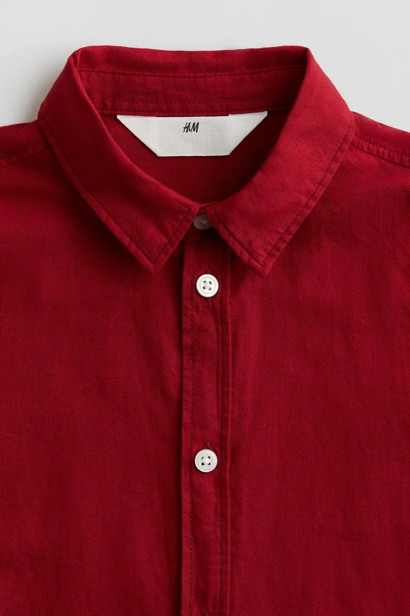 اتش اند ام Cotton Shirt