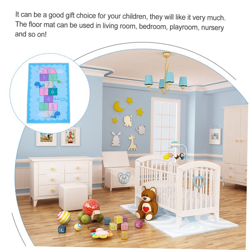 Extra Soft Educational Play Mat Non Slip Crawling Rug For Nursery And Playroom Decor - Image 4
